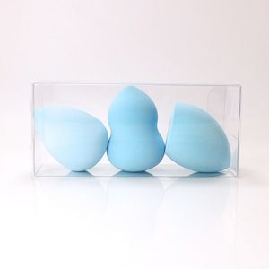 3Pcs Cute Make-Up Spons Cosmetische Spons Foundation Powder Puff Waterdrop Multi-Vorm Voor Cosmetische Gereedschap