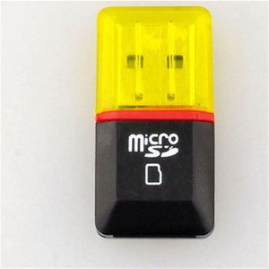 USB 2.0 Micro SD SDHC TF Flash Memory Card Reader Mini Adapter voor Laptop