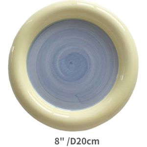 6&#39;&#39;8&#39;&#39; Koreaanse Chubby Ontbijt Plaat Sieraden Opslag Plaat Dessert Taart Plaat Fruit Opslag Platte Kom Leuke Schotel Platen Keramische