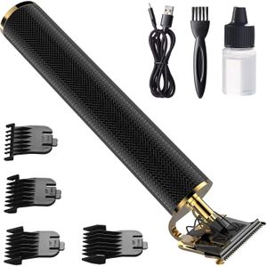 Mannen Trimmer Tondeuse, Usb Cordless, Nul Detail Baard Scheermes Kapsel Kit, waterdichte Titanium En Keramische Messen