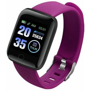 D13 Smart Horloges 116 Plus Hartslag Smart Horloge Polsbandje Sport Horloges Smart Band Waterdicht Horloge Android A2