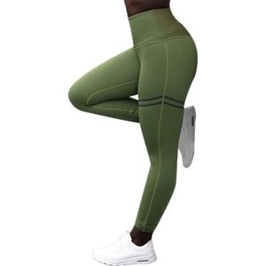 Vrouwen Sport Leggings Fitness Gedrukt Hoge Taille Yoga Sport Elasticiteit Running Tights Athletic Stretch Workout Training Broek