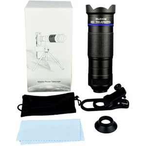 36X Telefoon Telelens High-Power High-Definition Telescopische Gericht Mobiele Telefoon Externe Camera Lens Set Voor Elke smartphones