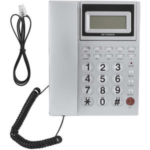 Thuis Vaste Telefoon Met Grote Knop Desktop Vaste Bedrade Telefoon Caller Id Telefoon Bureau Telefoon Voor Home Office Hotel Gebruik