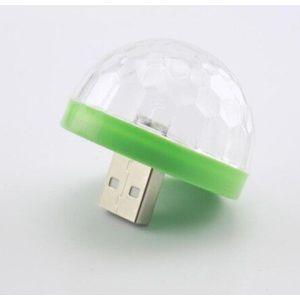 Usb Led Sfeer Auto Licht Stage Magic Dj Disco Ball Lamp Indoor Home Party Usb Naar Apple Android Telefoon Voice controle Verlichting