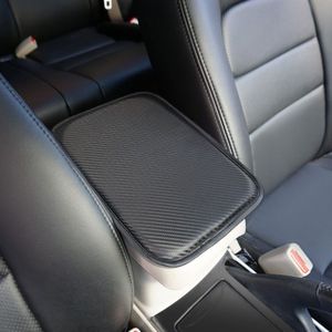 Carbon Fiber Pu Leer Auto Armsteun Mat Deksel Auto Arm Rest Covers Opslag Voor Toyota Auris Auto-Styling auto Accessoires