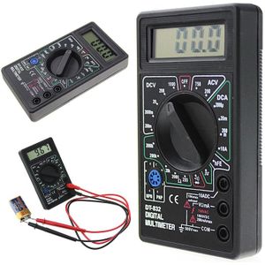 Professionele DT832 Digitale Multimeter Lcd Dc Ac Voltmeter Ampèremeter Ohm Tester