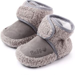 Top Baby Schoenen Pluche Warm Winter Laarsjes Soft Sole Peuter Booty Pasgeboren Schoeisel Zuigeling Laarzen Voor 1 Jaar Oud jongens Schoenen