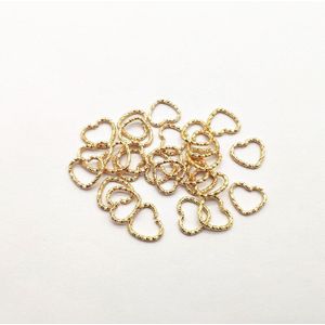 ! 12X14Mm 500Pcs Tone Rvs Hart Connectors Voor Oorbellen Stud, Oorbellen Accessoires, Onderdelen, sieraden Bevindingen