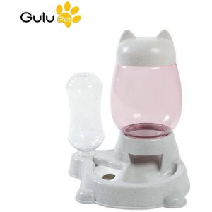 Automatische Kat Feeder Huisdier Water Feeder Draagbare Grote Capaciteit Voerbak Anti-Slip Pet Kat Hond Dispenser
