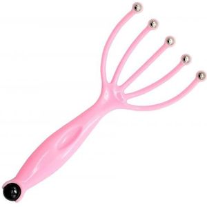 1Pc Vijf-Klauw Magnetische Bead Head Massager Gezondheidszorg Handleiding Hoofd Scratcher Plastic Hoofdhuid Massage Klauw Relief Ontspanning tool
