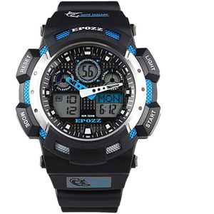 Epozz Brand Digitale Horloge Voor Mannen Waterdichte 100M Dive Horloges Mode Sport Datum Casual Klok 3001