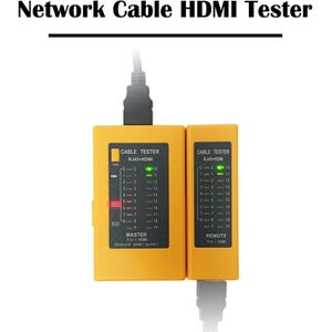 Netwerk Kabel Rj 45 Hdmi-Compatibel Een Connector Kabel Tester Networking Ethernet Tool Tracker Kat 5e Kat 6 Draad
