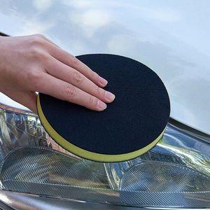 2 Stuks 6Inch Black & Gele Klei Bar Pad Buffing Spons Polijstschijf Voor Auto Detaillering Reiniging Kan Worden gebruikt Op Auto Schilderen