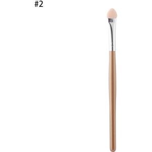 5Pcs Draagbare Wenkbrauw Spons Stok Oogschaduw Applicator Lange Handvat Eyeshadow Brush Cosmetische Vrouwen Beauty Makeup Tools