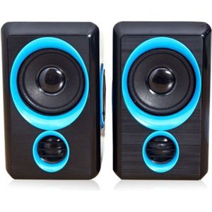 2 Stuks Kleine Kits Luidspreker Met Hoofdtelefoon Laptop Pc Computer Thuis En Indoor Party Gebruik Usb-kabel Power Sluit