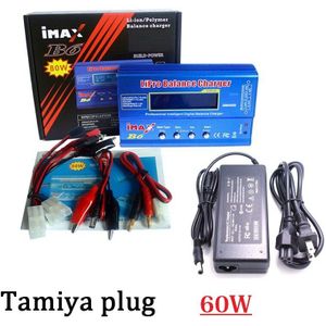 Imax B6 Lipro Nimh Li-Ion Ni-Cd Rc Accu Balance Digitale Lader + Ac Power 12V 5A Adapter voor Nimh Nicd Batterij B6 80W Max