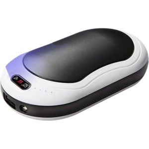 Oplaadbare Elektrische Handwarmer - 10000mAh - Mini - 5V - Dubbele-Side Verwarming
