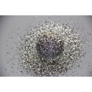 Zilveren Glitter