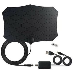 4K/Atsc Indoor Digitale Tv Antenne Grond Wave Tv Signaal Ontvanger Draagbare Hd 800 Miles Ondersteuning 1080P tv Antenne