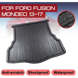 Auto Vloermat Tapijt Voor Ford Fusion Mondeo Kofferbak Anti-Modder Cover