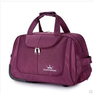 Reizen Trolley rugzakken zakken Dubbele Gebruik bagage zakken voor reizen Laptop Trolley rugzak voor vrouwen Business Rolling Bagage tas
