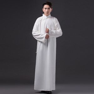 Chinese Volksdans Mannen Gewaad Chinese Traditionele Kleding Mannelijke Tang Kleding Leraar Kostuum Oude Chinese Kostuum