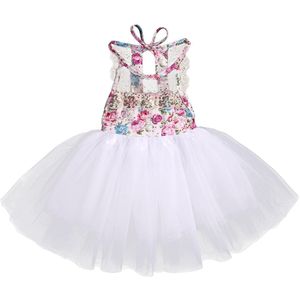 Pailletten Peuter Baby Kids Meisjes Leuke Meisje Tule Tutu Bloemen Jurk Baby Jurken Zonnejurk Babykleding