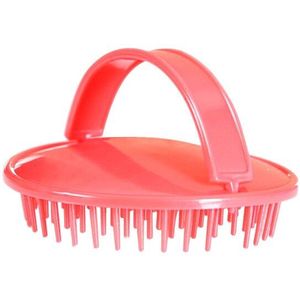 Zachte Siliconen Haar Wassen Kam Haar Schoon Borstel Hoofdhuid Massager Spa Afslanken Draagbare Hoofd Massage Tool