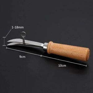 Verstelbare Lederen Craft Edge Creaser Skiving Tool Rand Threader Met Gladde Rand En Geen Schade Aan Leer Voor Diy Leer