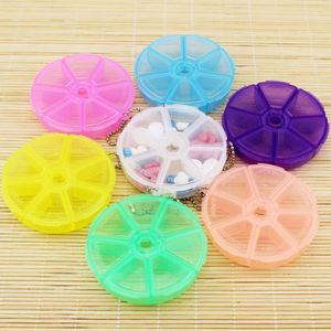 Leuke Mini Draagbare Medische Pil Gevallen Geneeskunde Houder Case Tablet Geneeskunde Opslag Dispenser Solitters Doos Voor Reizen
