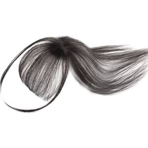 Allaosify 11 ""Synthetische Toupet Haarstukje Clip In Een Stuk Rechte Topper Haar met Pony Clip In Hair Extensions voor vrouwen