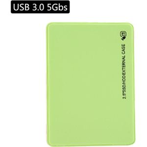 Portable 2.5 Inch USB3.0 Hdd Case Sata Naar Usb 3.0 Externe Harde Schijf Schijf Behuizing 5Gbps Ssd Harde Schijf case Hdd Box Behuizing