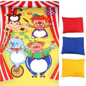 Halloween Clown Zandzak Game Vlaggen Gooien Opknoping Vlaggen Grappige Zandzak Game Vlaggen Outdoor Gooien Spel Circus Accessoires Met