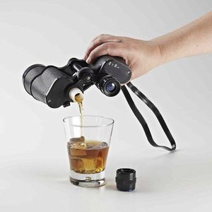 Beste Dubbelzijdig Verrekijker Fles Fles Water Reizen Sport Drinkware Russische Flagon Whiskey Fles Shot Fles Shaker Whisky Pot