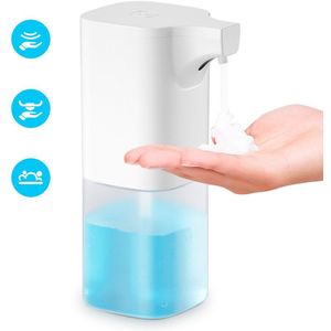 200 Ml Wit Automatische Zeepdispenser Inductie Zeepdispenser Voor Thuis Badkamer Keuken Touchless Handen