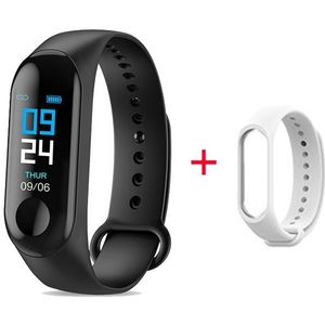 Smart Band Fitness Tracker Horloge Smartband Stap Hr Armband Voor Ios/Xiao Mi/Honor Pk Mi Band 3/4 Fit Bit 5 Niet Xio Mi