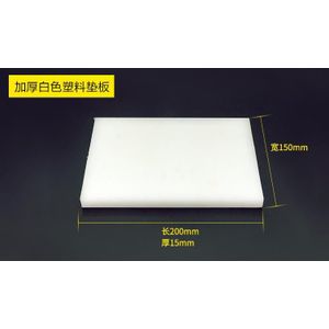 Pvc Geperforeerde Backing Plaat Witte Snijplank Rubber Mallet Mat Leer Hobbygereedschappen Voor Snijden Ponsen Stempel