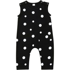 Baby Zomer Kleding Pasgeboren Baby Meisje kind Een stuk Kleding Romper Mouwloos Dots Print Broek Jumpsuits Casual Outfit