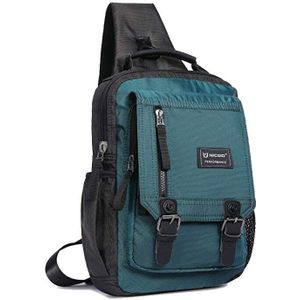 Sling Bag Cross Body Messenger Tas Een Band Reizen Schoudertas voor Laptop Tablet iPad Outdoor Wandelen Tas voor man