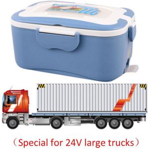 24 v Truck Elektrische Lunchbox 12 v Auto Verwarming Lunchbox Plug-In Isolatie Rijstkoker 1.5L elektronische Lunchbox