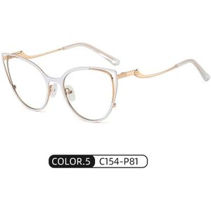 Vrouwen Cat Eye Optische Glazen Frame Hing Anti Blue Ray Recept Bril Bijziendheid Verziendheid Brillen
