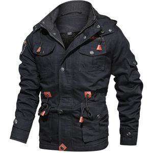 Warm Fleece Lange Windjack Mannen Winter Wandelen Jas Mannen Windjack Outdoor Sport Kleding Camping Trekking Jas