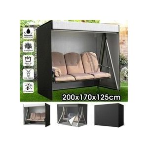 Tuin Swing Cover 3-Seater Swing Hangmat Cover Outdoor Tuin Patio Protector Zonnescherm Waterdichte Stoel Cover