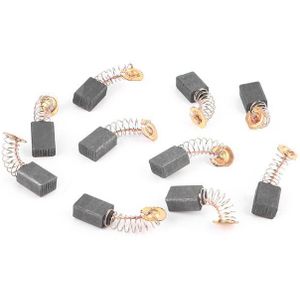 10Pcs Power Tool Carbon Borstel Elektrische Hamer Haakse Slijper Graphite Brush Vervanging Verschillende Grootte