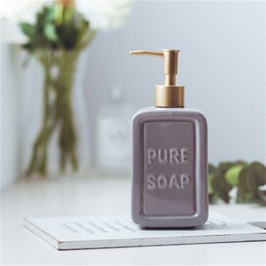470Ml Zeepdispenser Keramische Shampoo Handdesinfecterend Pomp Fles Keuken Badkamer Accessoires Outdoor Reizen Fles