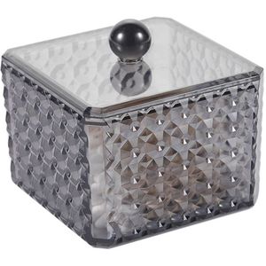 1Pc Desktop Wattenstaafje Pad Makeup Opbergdoos Cosmetische Organisator Sieraden Diversen Houder