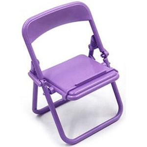 Mobiele Telefoon Stand Rack Mini Klapstoel Universele Snoep Kleur Mobiele Telefoon Stand Rack QJY99