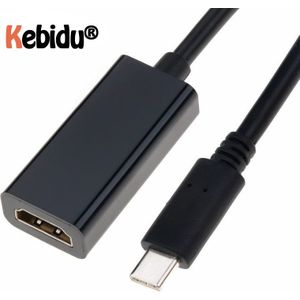 USB C Type C naar HDMI Adapter 3.1 Male naar HDMI Female Kabel Adapter Converter voor Samsung S9/8 plus HTC HUAWEI LG G8