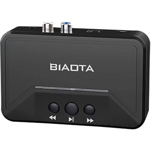 Bluetooth 5.0 Audio-ontvanger Met Aux Rca Uitgang Ondersteuning U Disk Spelen Audio Adapter Voor Bedrade Luidspreker Versterker Home Stereo